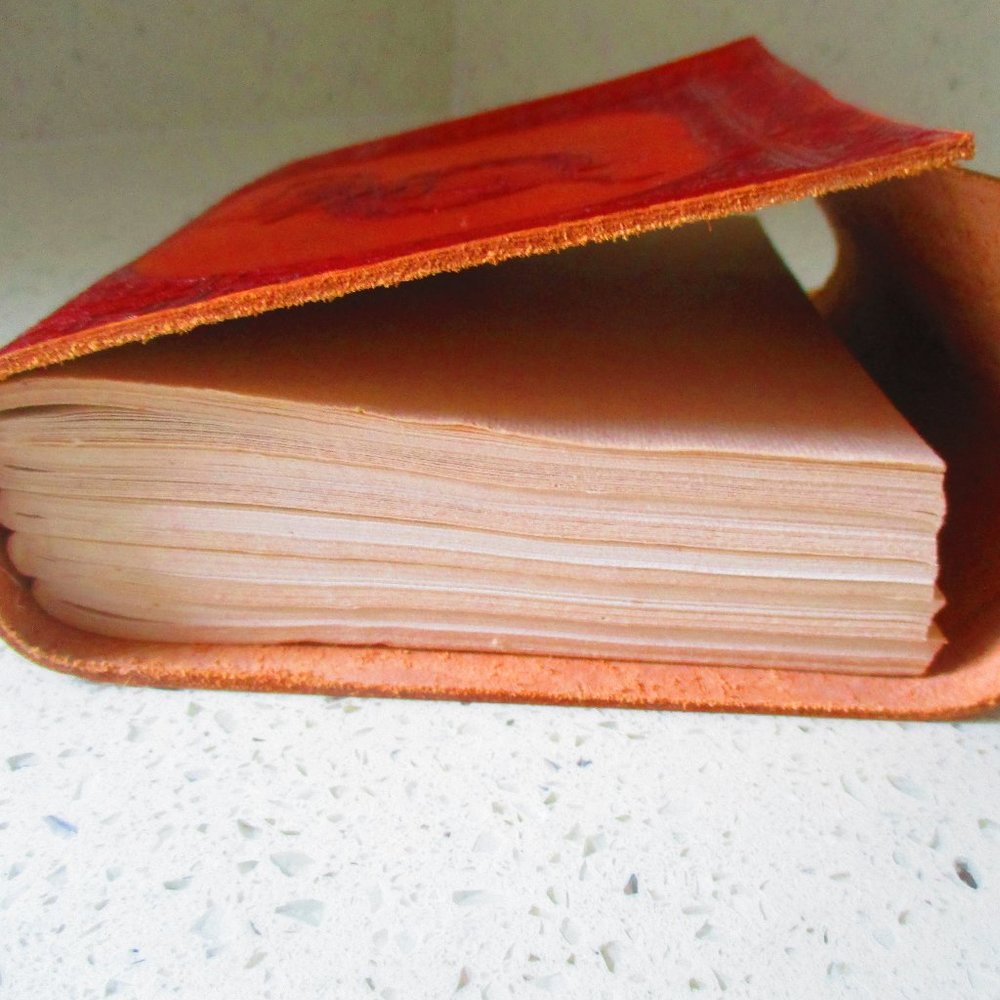 Handmade Hand Tooled Leather Journal - Picture 6 of 14